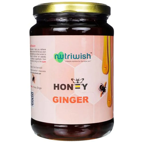 1kg Honey With Ginger - Pure&nbsp; Honey Infused With Ginger