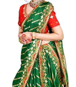 Beautiful Art Silk Saree with Blouse piece (Special Surprise Discount for Lucky customer)